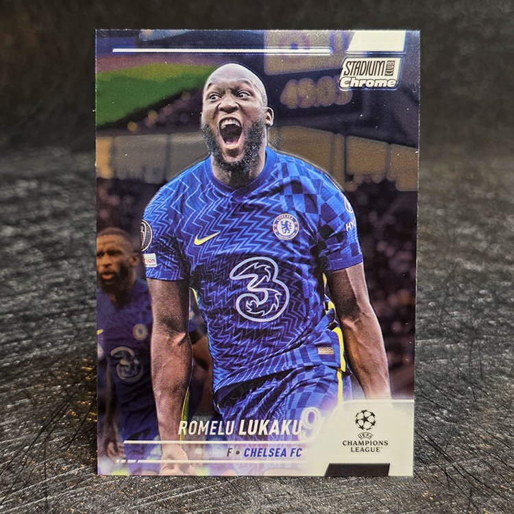 Topps Stadium Club Chrome UEFA CL 2021-22 - Romelu Lukaku, Chelsea #72