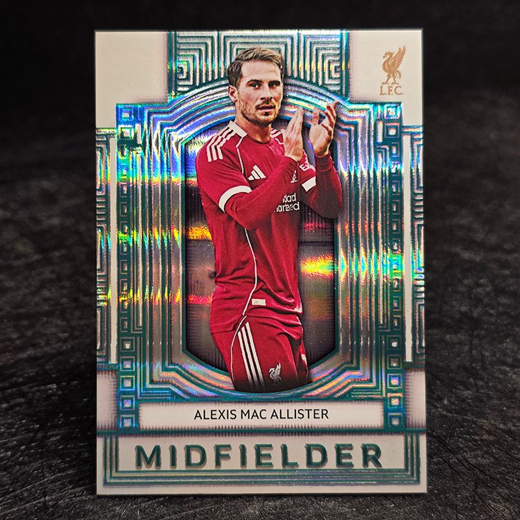 Futera Liverpool FC 2025 - Midfielder - Alexis Mac Allister /06 #LT13