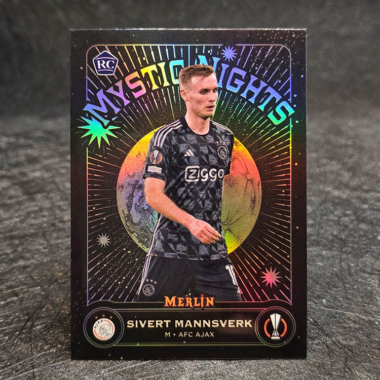 Topps Merlin UEFA 2024-25 - Mystic Nights - Sivert Mannsverk, Ajax #MN-10