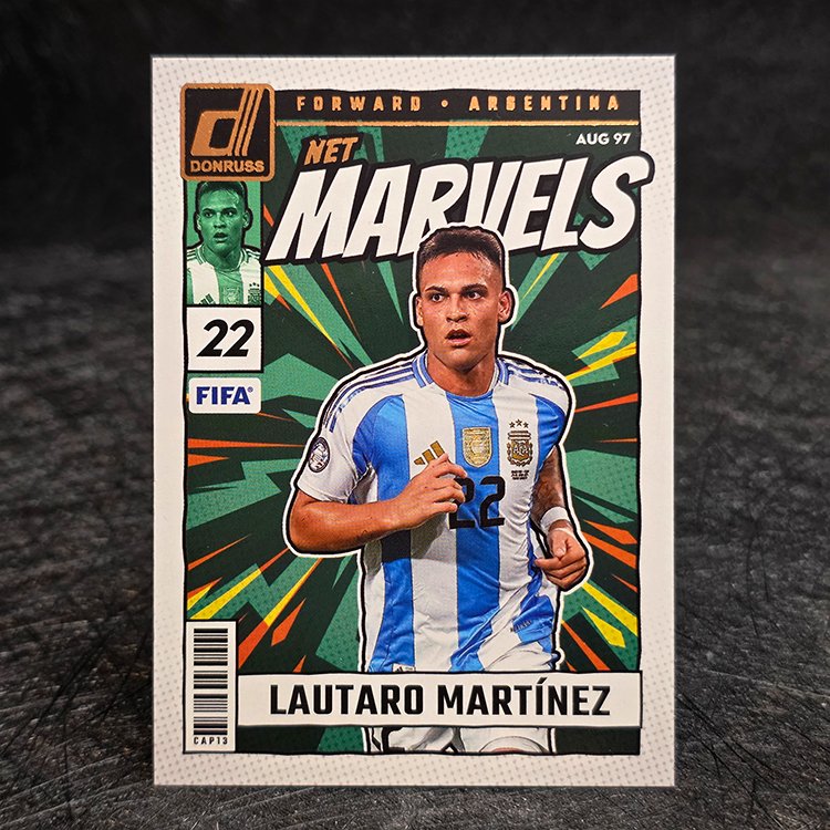 Panini Donruss Soccer 2024-25 - Net Marvels - Lautaro Martinez, Argentina #22