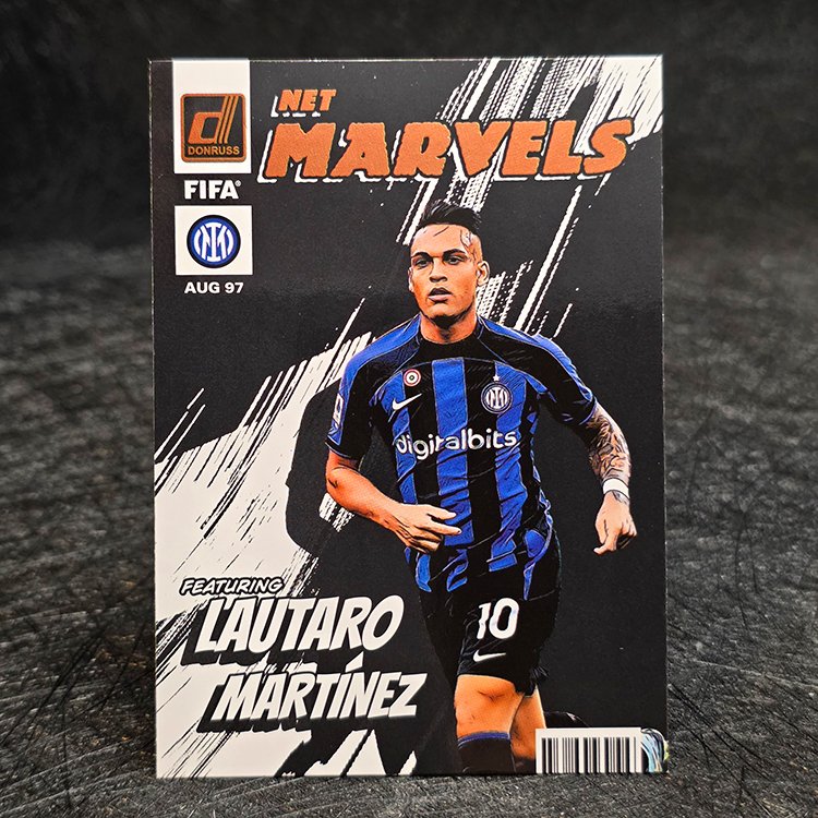 Panini Donruss Soccer 2022-23 - Net Marvels - Lautaro Martinez, Inter #9