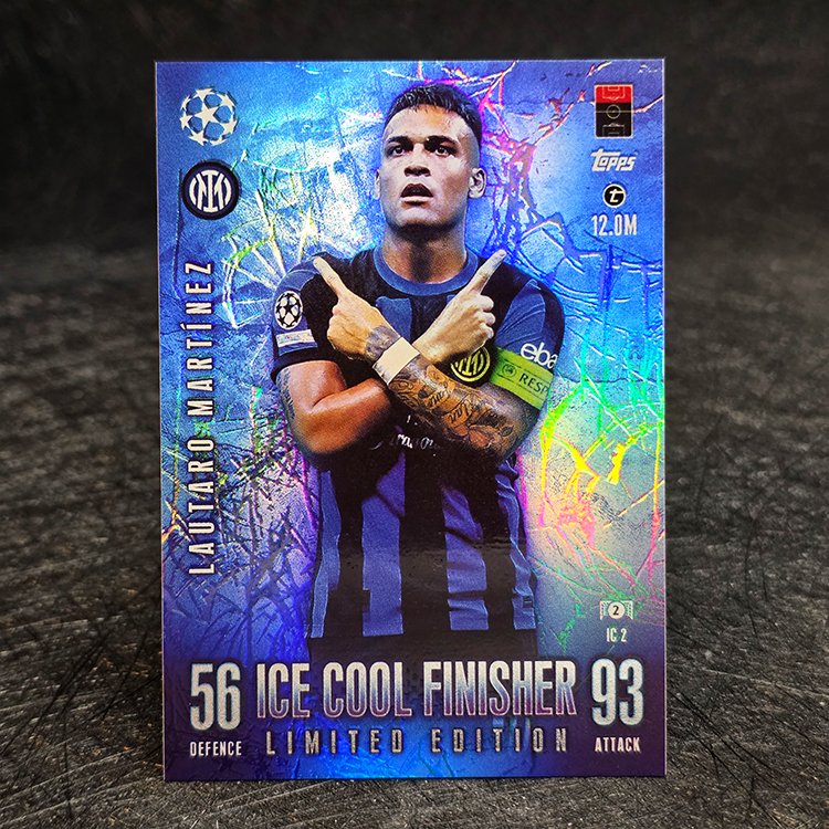 Topps Match Attax CL Extra 2023-24 - Ice Cool Finisher - Lautaro Martinez, Inter #IC2