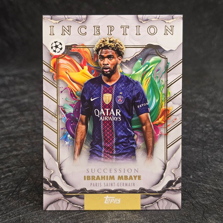 Topps Inception 2026 - Succession - Ibrahim Mbaye, Paris St Germain #23