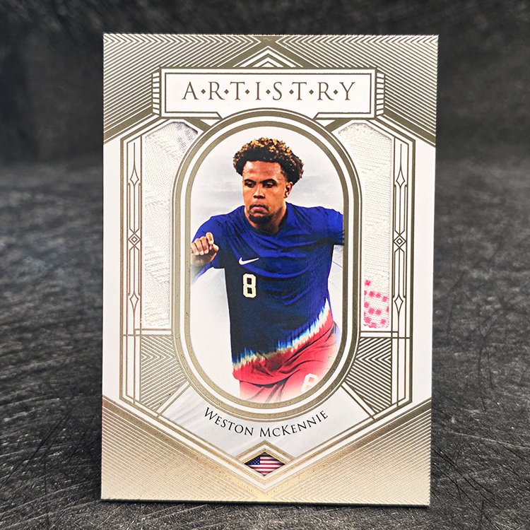 Futera Unique 2024 - Artistry - Weston McKennie, United States /20 #AT18