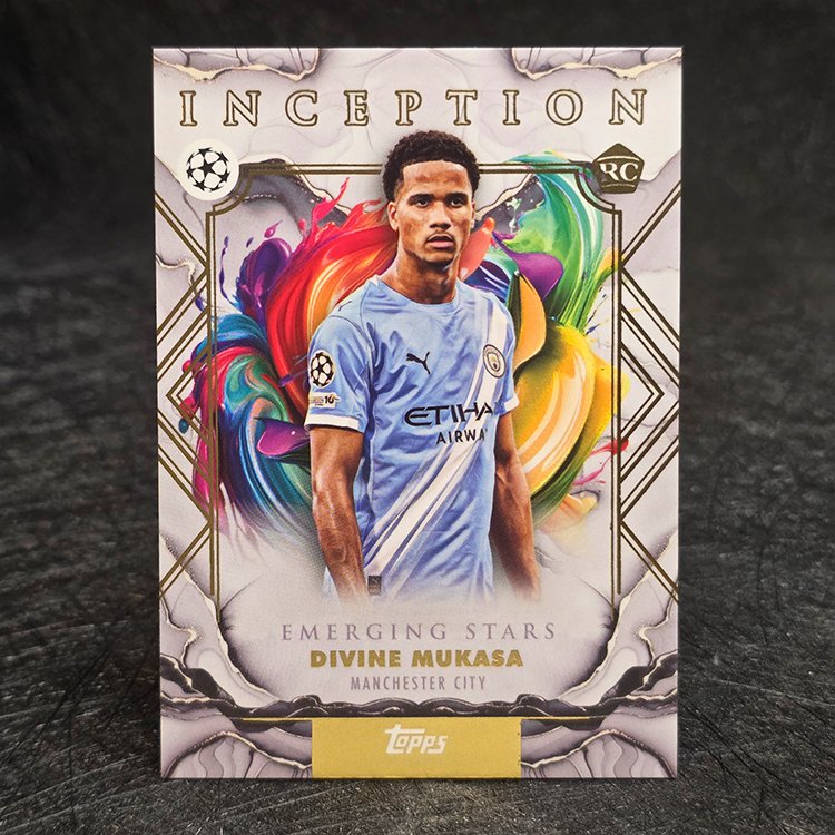 Topps Inception 2026 - Emerging Stars - Divine Mukasa, Manchester City #19