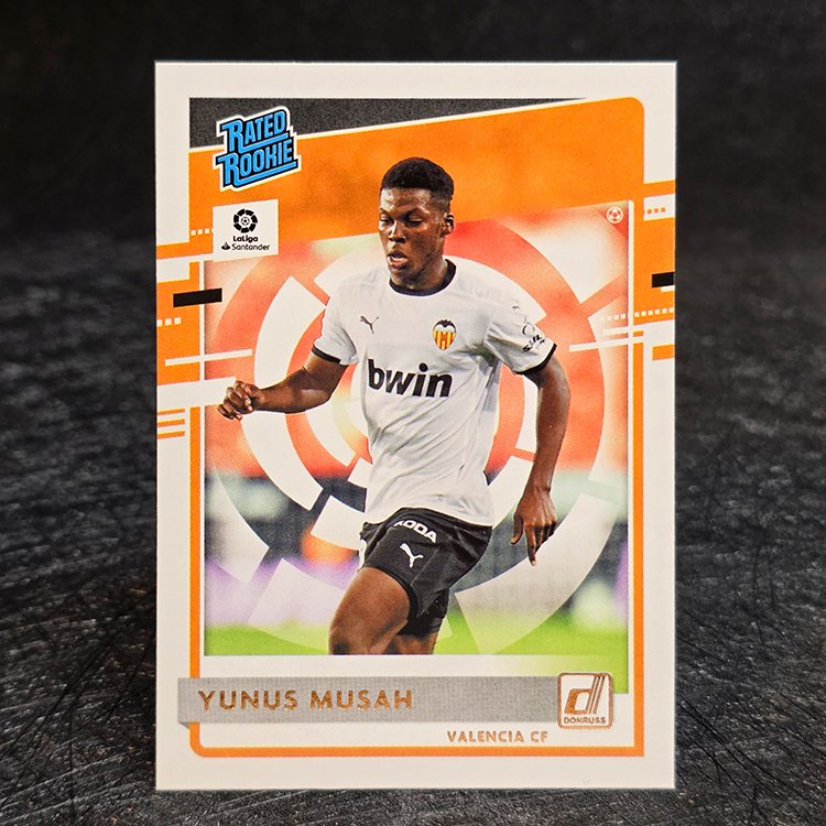 Panini Chronicles Donruss FIFA 2020-21 - Rated Rookie - Yunus Musah, Valencia #3