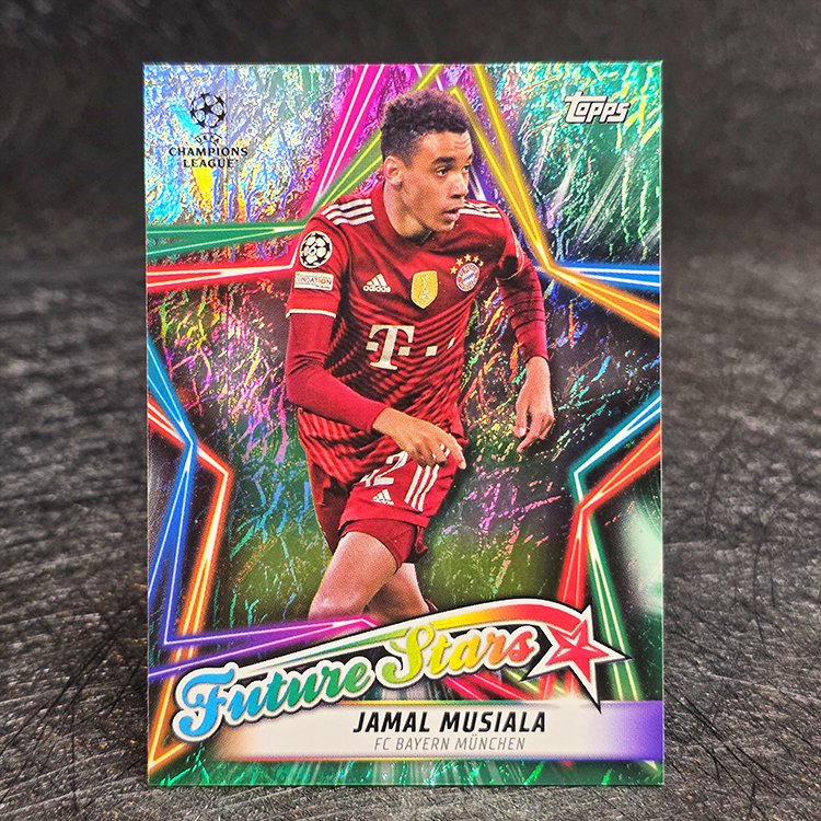 Topps UCL 2022-23 - Future Stars - Jamal Musiala, Bayern Munchen #FS-04
