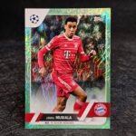 Topps UEFA 2022-23 - Jade Edition - Neon Green Shimmer - Jamal Musiala, Bayern Munchen #42