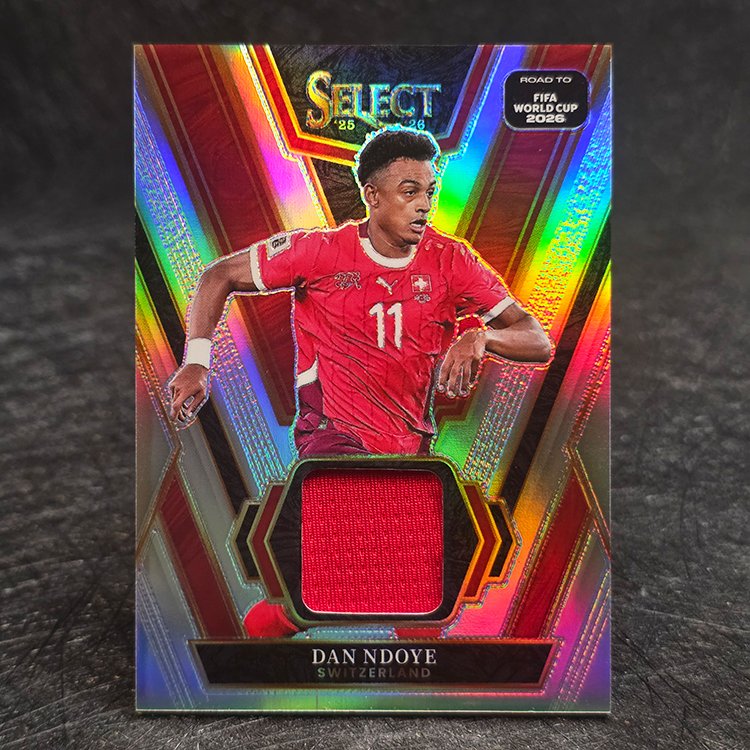Panini Select Road To Fifa World Cup 2025-26 - Select Swatches - Dan Endoye, Switzerland #SW-DNE