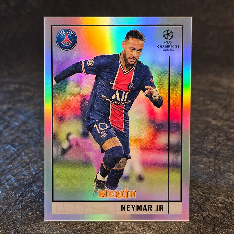 Topps Merlin UEFA 2020-21 - Neymar JR, Paris St Germain #58
