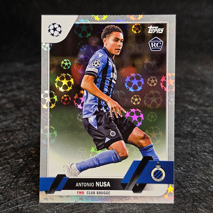 Topps UEFA 2022-23 - Starball - Antonio Nusa, Club Brugge #140