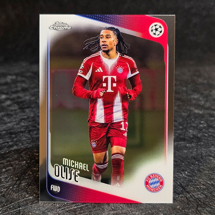 Topps Chrome UCC 2025-26 - Michael Olise, Bayern Munchen #4