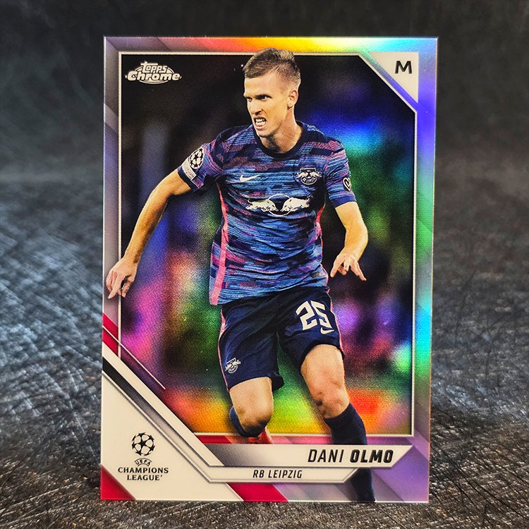 Topps Chrome UEFA 2021-22 - Dani Olmo, Leipzig #141