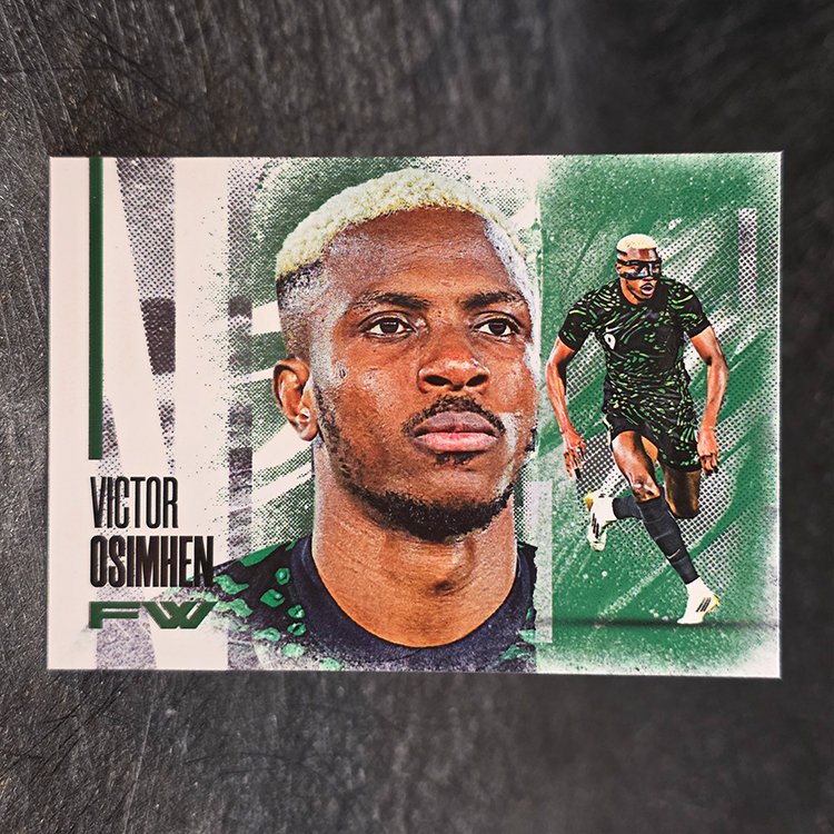 Futera FX 2026 - Victor Osimhen, Nigeria /29 #FXL67