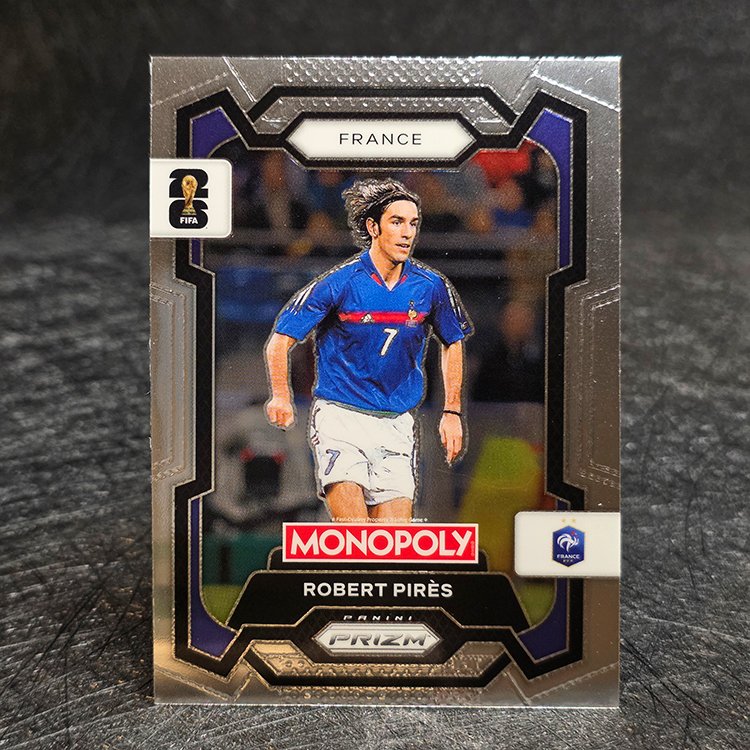 Panini Prizm Monopoly 2026 - FIFA World Cup - Robert Pires, France #10
