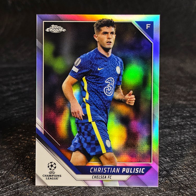 Topps Chrome UEFA 2021-22 - Christian Pulisic, Chelsea #150