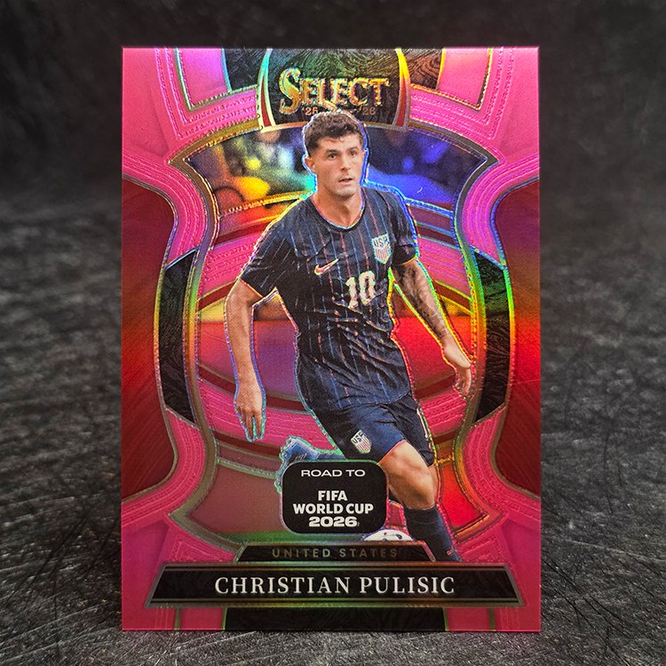 Panini Select Road To Fifa World Cup 2025-26 - Terrace, Pink - Christian Pulisic, United States /99 #81
