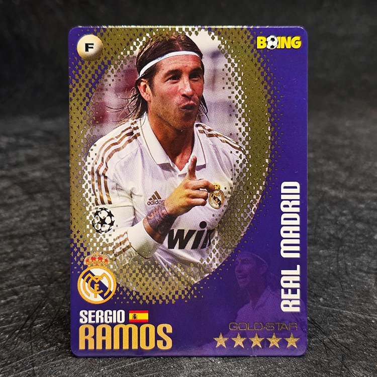 Boing Magazine 2012 - Gold Star - Sergio Ramos, Real Madrid
