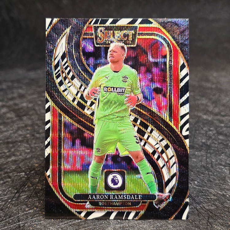 Panini Select PL 2024-25 - Mezzanine, Zebra - Aaron Ramsdale, Southampton #148