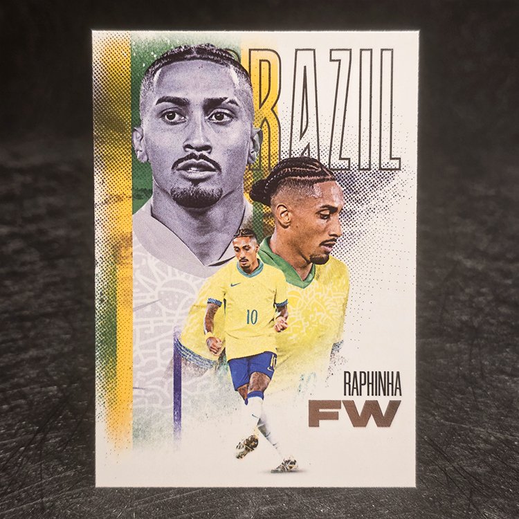 Futera FX 2026 - Raphinha, Brazil #FXB142