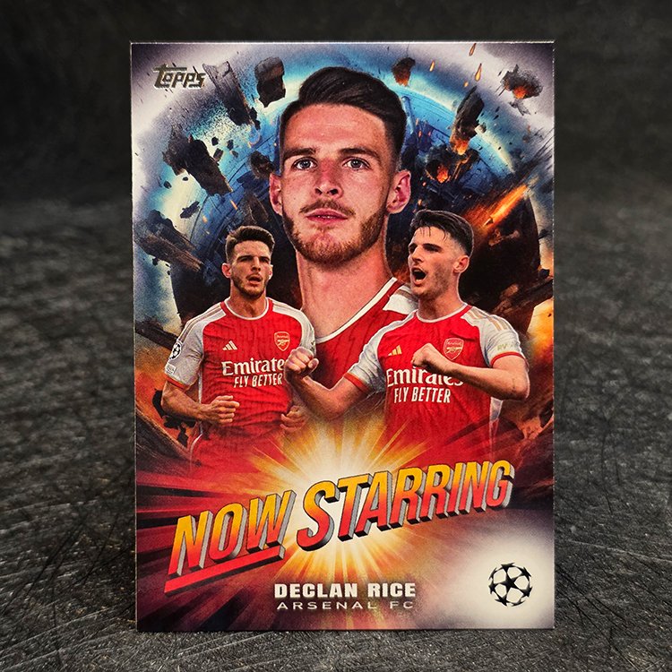 Topps UCC 2023-24 - Now Starring - Declan Rice, Arsenal #NS-11