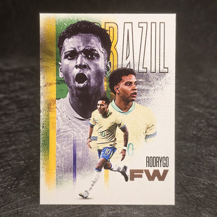 Futera FX 2026 - Rodrygo, Brazil #FXB145