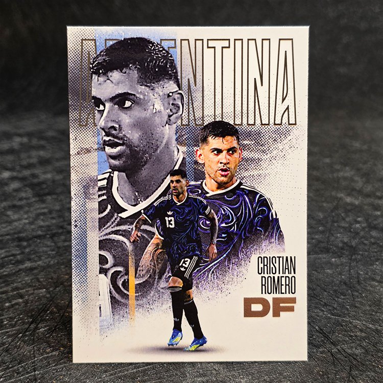 Futera FX 2026 - Cristian Romero, Argentina #FXB048