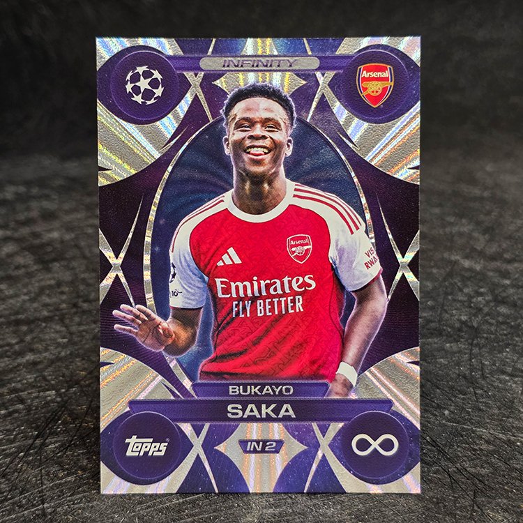 Topps Match Attax 2025-26 - Infinity - Bukayo Saka, Arsenal #IN2