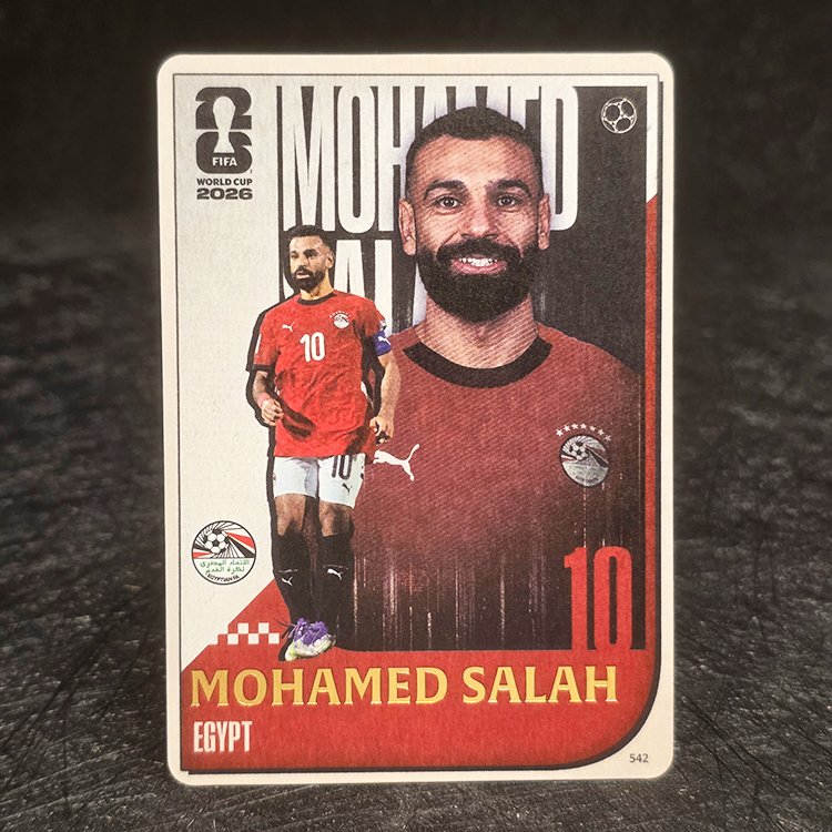 Panini X Kayou FIFA World Cup 2026 - Poster - Mohamed Salah, Egypt #542
