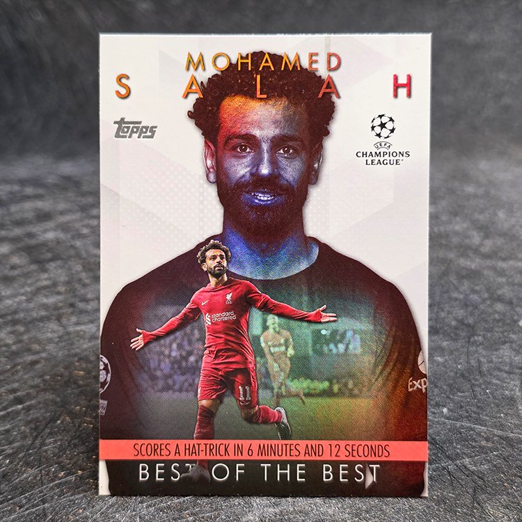 Topps UCC 2023-24 - Best of the Best - Mohamed Salah, Liverpool #BM-6