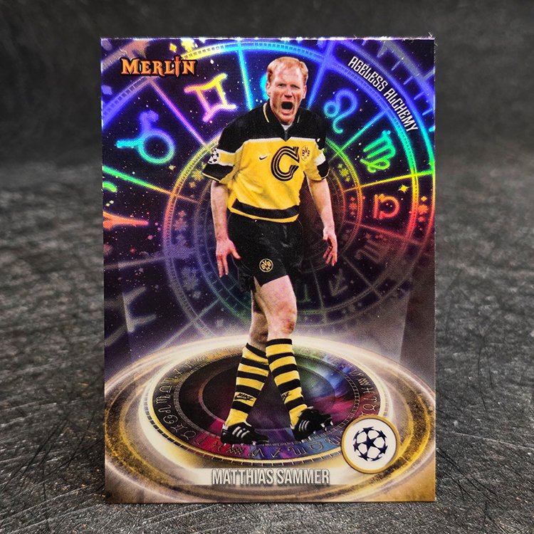 Topps Merlin UEFA 2023-24 - Ageless Alchemy - Matthias Sammer, Borussia Dortmund #AA-4