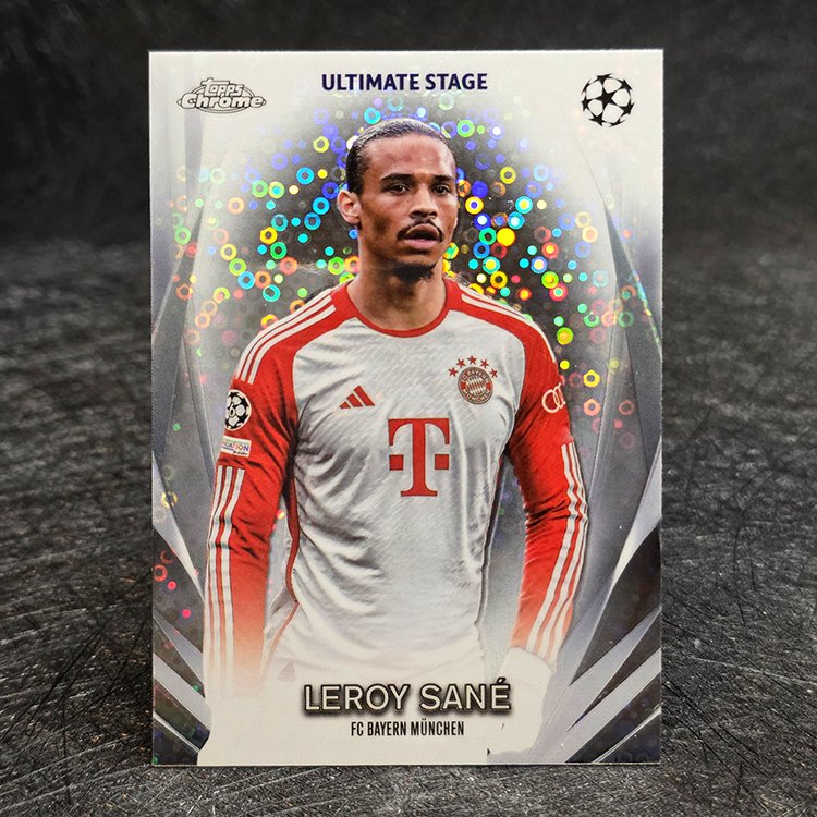 Topps Chrome UCC 2023-24 - Ultimate Stage - Leroy Sane, Bayern Munchen #USC-21