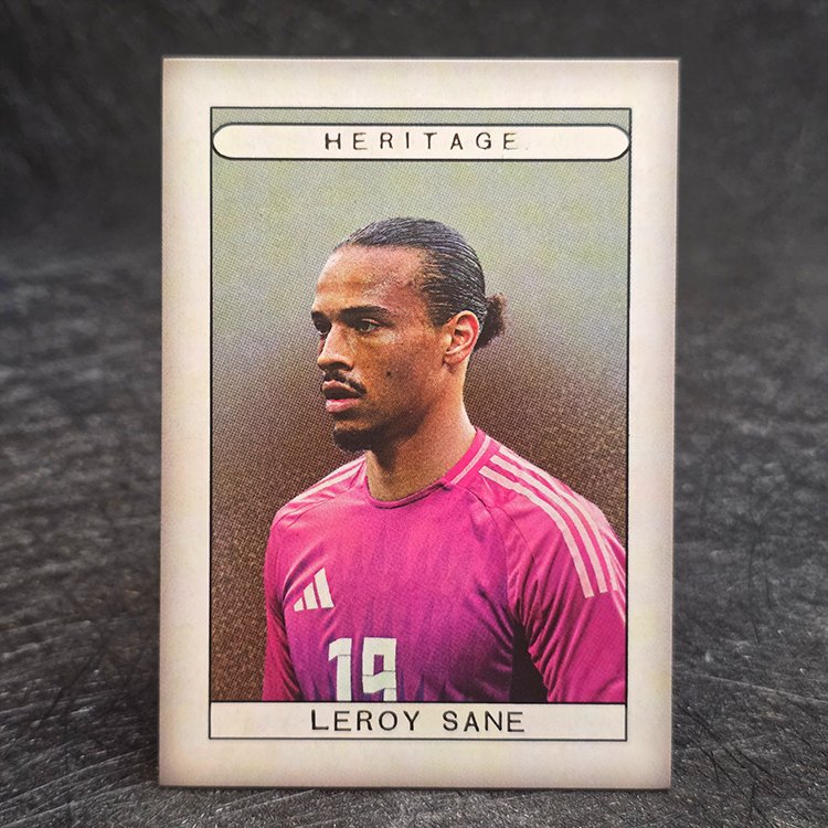 Futera Unique 2024 - Heritage - Leroy Sane, Germany /35 #HG088