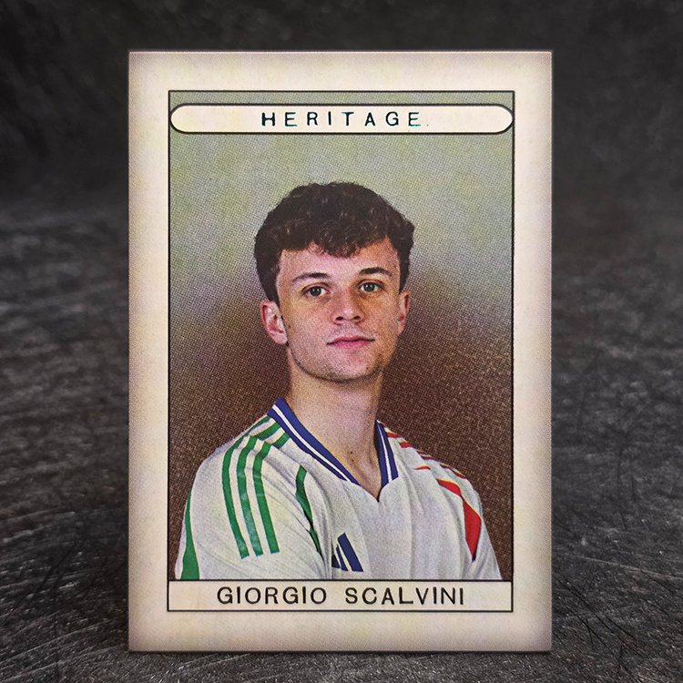 Futera Unique 2024 - Heritage - Giorgio Scalvini, Italy /32 #HG024