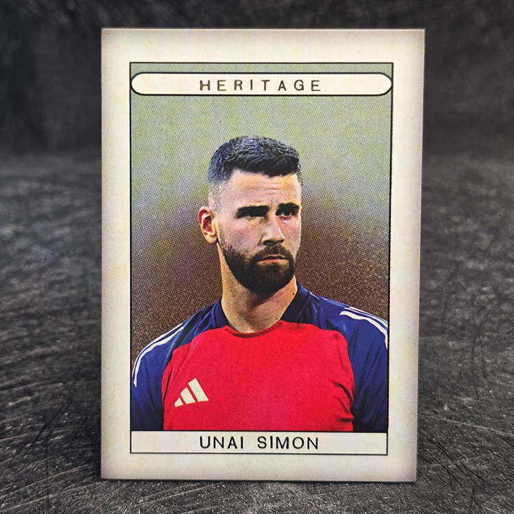 Futera Unique 2024 - Heritage - Unai Simon, Spain /35 #HG005