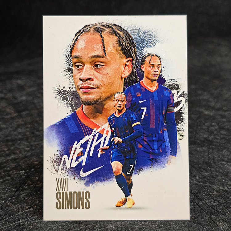 Futera FX 2025 - Xavi Simons, Netherlands #FXB105