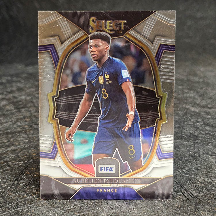 Panini Select FIFA 2022-23 - Terrace - Aurelien Tchouameni, France #16