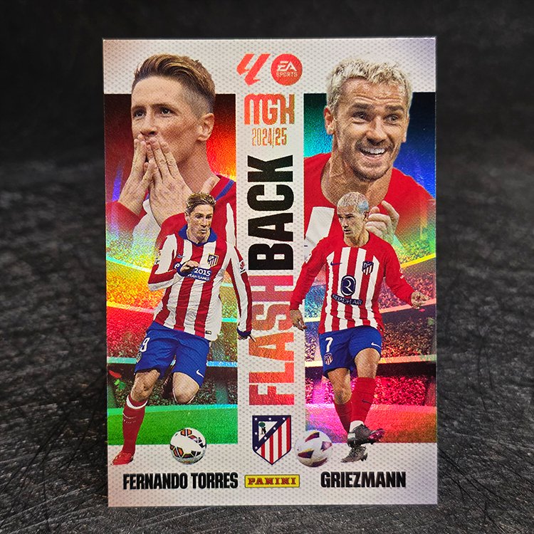 Panini La Liga MGK 2024-25 - Flashback - Fernando Torres, Antoine Griezman, Atletico Madrid #426