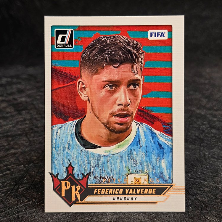 Panini Donruss FIFA 2024-25 - Pitch Kings - Federico Valverde, Uruguay #4