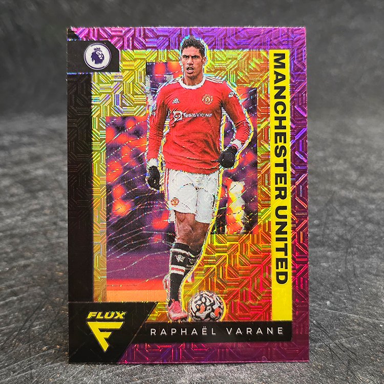 Panini Chronicles Flux PL 2021-22 - Purple Mojo - Raphael Varane, Manchester United #285