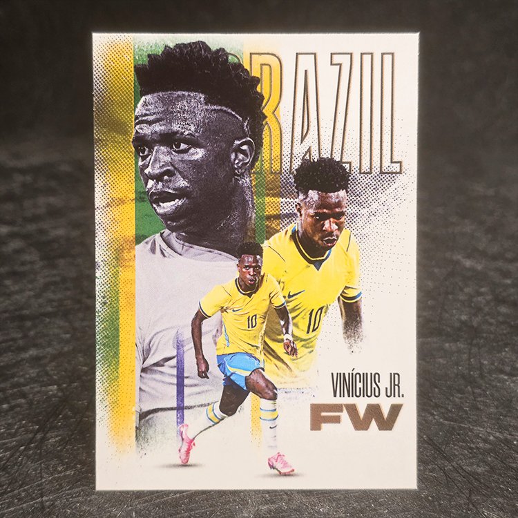 Futera FX 2026 - Vinicius JR, Brazil #FXB156