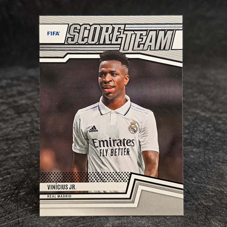 Panini Score FIFA Soccer 2022-23 - Score Team - Vinicius JR, Real Madrid #24