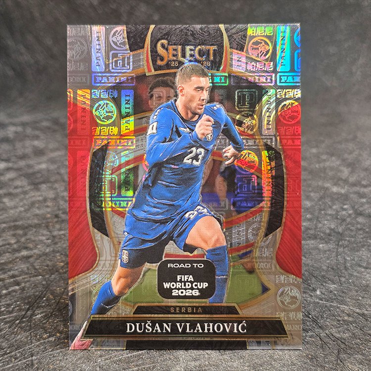 Panini Select Road To Fifa World Cup 2025-26 - Terrace - Dusan Vlahovic, Serbia /61 #54