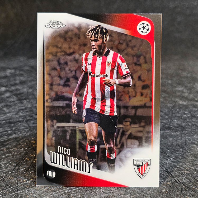 Topps Chrome UCC 2025-26 - Nico Williams, Athletic Bilbao #38