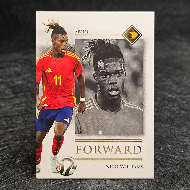 Futera Unique 2025 - Forward - Nico Williams, Spain #090