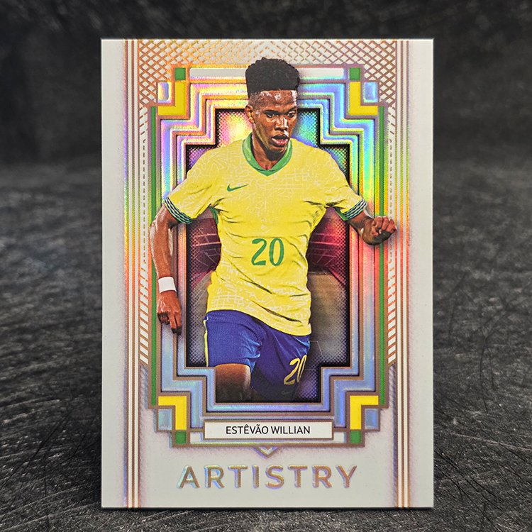 Futera Platinum 2025 - Artistry - Estevao Willian, Brazil /07 #AT21
