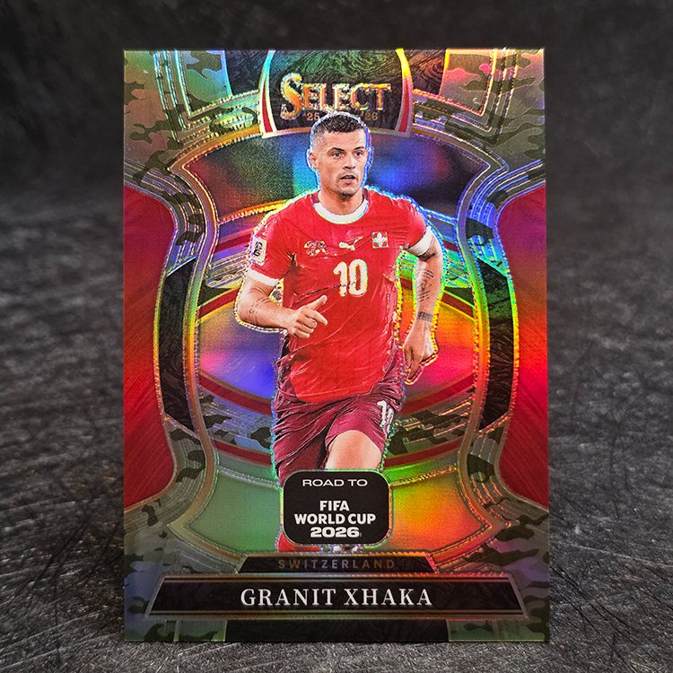 Panini Select Road To Fifa World Cup 2025-26 - Terrace, Camo - Granit Xhaka /199 #91