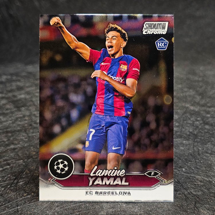 Topps Stadium Club Chrome 2023-24 - Lamine Yamal, Barcelona #27
