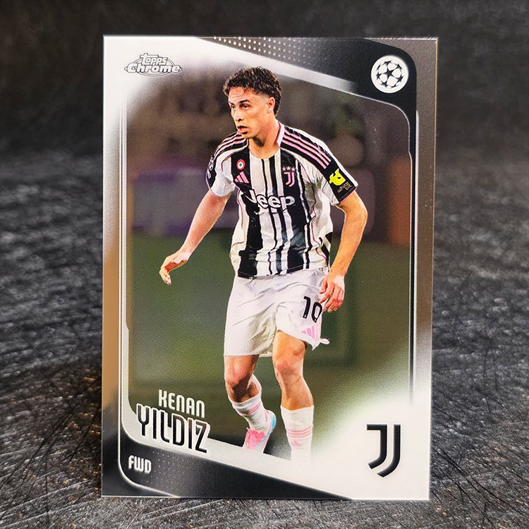 Topps Chrome UCC 2025-26 - Kenan Yildiz, Juventus #147
