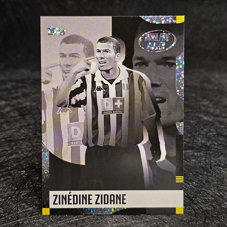 Topps Juventus Team Set 2025-26 - Bona Fide Baller - Zinedine Zidane #46